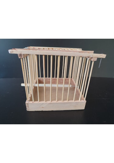 Çotanaklar Kafes Kapanca Tekli Kurmalı Ahşap