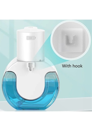 Ulzyvf Otomatik Endüktif Köpük Sabunluk Fotoselli Beyaz Telefon Yıkama Beyaz