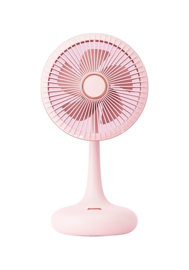 Taşınabilir Usb Şarjlı 3 Kademeli Masaüstü Dönebilen Fan Vantilatör Soğutucu Ys2531 Pembe