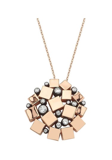 Lilarote Elmas Trend Fantezi Kolye