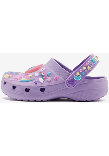Skechers Heart Charmer - Miss Girly Küçük Kız Çocuk Mor Sandalet 308406n Lvmt Mor