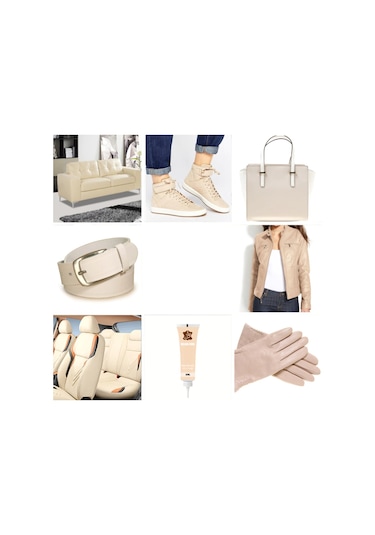 Krem Rengi 20ML Deri Tamir Bakım Onarım Jeli Koltuk Çatlak Yırtık