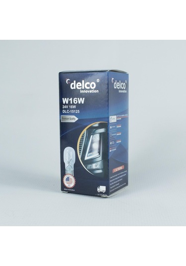 Delco U.s.a W16w T15 Ampul 24 Volt 16w Dipsiz 10 Adet