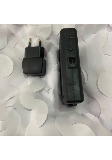 800 Type Elektrik Çarpma Cihazı Şarjlı Cihazı Yerli Üretim Siyah