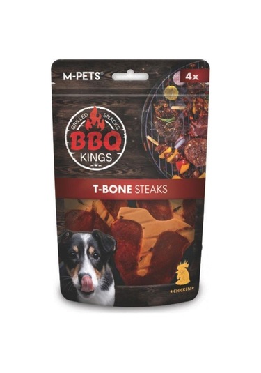 M-pets Bbq Kings T-bone Steaks Tavuklu Köpek Ödül Maması 105 Gr