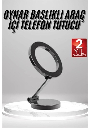 Bfs Magsafe Telefon Tutucu 360 Dönebilen Ayarlanabilir Araç İçi Tutucu