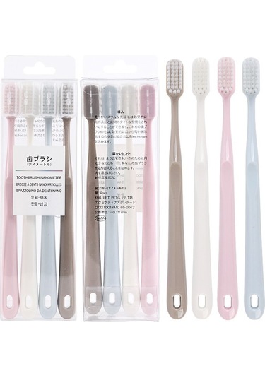 Sones 2 Kutu Raoyı Nano Diş Fırçası Seramik El Fırçası Sapı Makaron