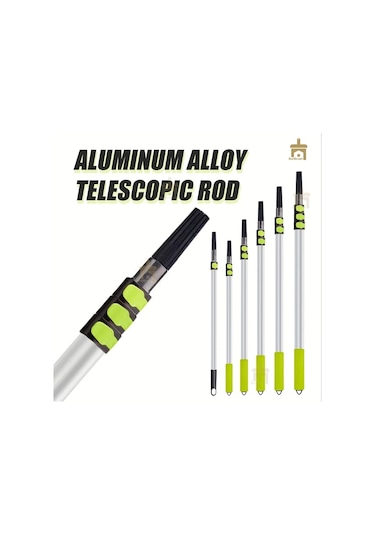 Willowhaven 39"-157" Uzatma Teleskopik Çubuk 3 Bölüm 1.5m Temizlik Boyama Diğer
