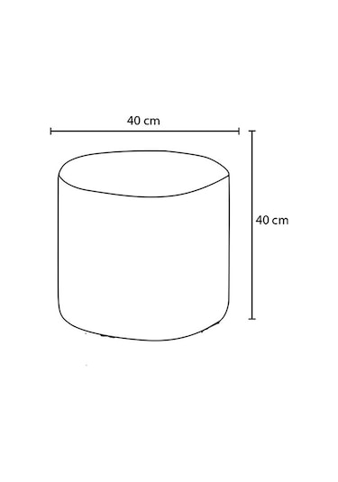 Favora Göcek Puf - Yeşil Yeşil