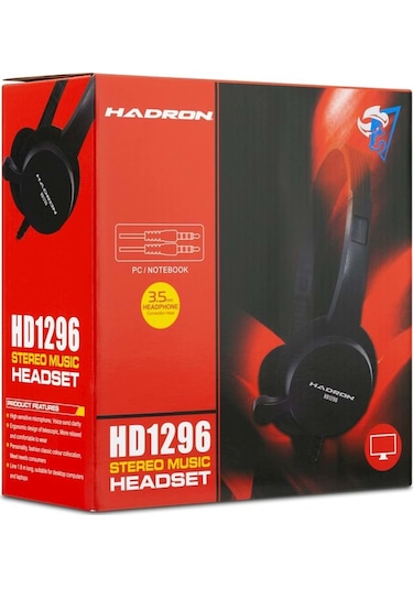 Hadron HD1296 Mi̇krofonlu Kulak Üstü Kulaklık