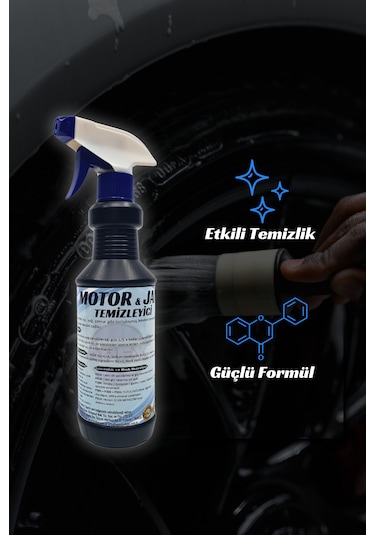 Motor Ve Jant Temizleyici 500 Ml Jant Parlatıcı Motor Temizleme