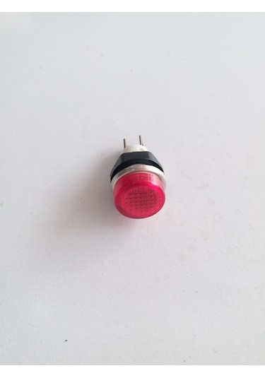 3 ADET KIRMIZI 14mm SİNYAL LAMBASI