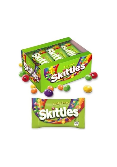 Skittles Crazy Sours 14 x 38 G