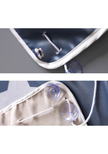 Sones Araba Perdesi Güneş Kremi Yalıtım Penceresi Güneşlik Kapağı Oto Aksesuarları, Boyutu: Yaklaşık 52 68cm, Rastgele Stil Teslimat