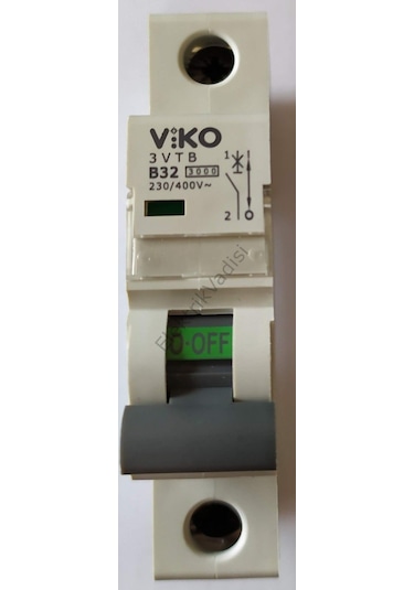 Viko 1X32 Amper W Otomat B Tipi 4.5Ka Sigorta 4Vtb-1B32