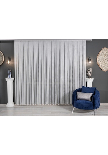 Evdepo Home Kullanıma Hazır Tül Perde (540824515)