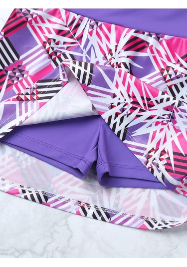 2 Adet Çocuk Kız Tenis Takım Elbise Yuvarlak Boyun Kolsuz Racer Geri Tişört Üst Dahili Şort Etek Seti Koşu Spor Salonu Tenis Golf Pembe 2 Adet Çocuk Kız Tenis Takım Elbise Yuvarlak Boyun Kolsuz Racer Geri Tişört Üst Dahili Şort Etek Seti Koşu Spor Salonu Tenis Golf Pembe