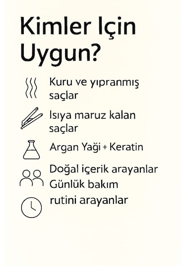 Markazen Argan Keratin Saç Bakım Serumu 100 ML