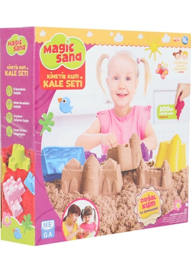 Magic Dough Kale Seti Kum Kutusu 500 Gr Çok Renkli