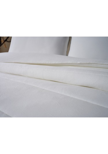 Cloudy Çift Kişilik Yorgan Seti - Ekru