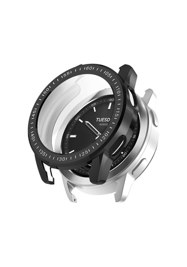 Tam Kapak Tpu Kılıf Tampon Koruyucu Kabuk Yeni Ekran Koruyucu Xiaomi Watch S3 İçin