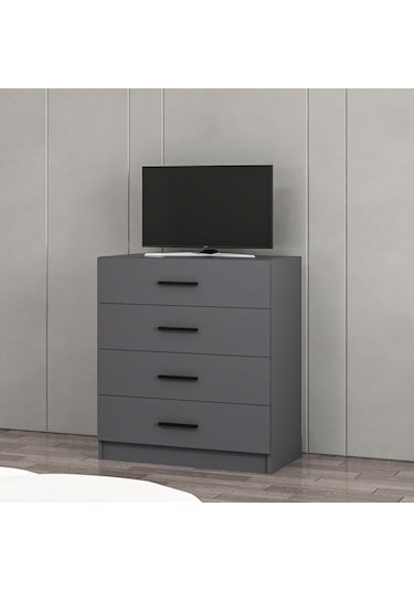 Minar Kale Tv Çekmece Modül-antrasit