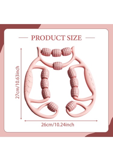 Suntek Bacak Masaj Aleti Hediyesi Derin Doku Masajı Egzersizi Pembe