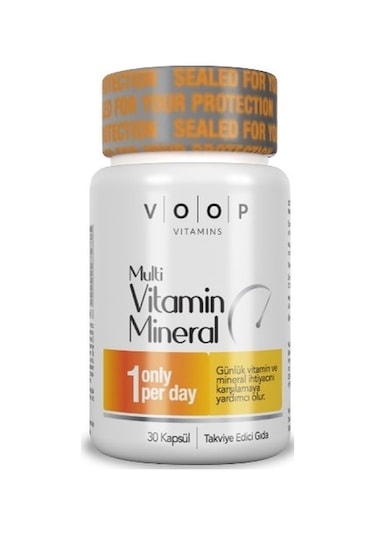 Voop Multivitamin Multimineral 30 Kapsül