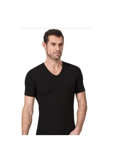 Namaldi Erkek Premier V Yaka Likralı Fanila Atlet 182 - 6 Adet 001