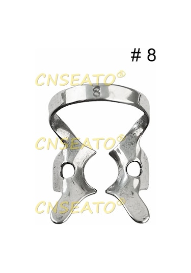 1 Adet Endodontik Diş Kauçuk Baraj Kelepçeleri Paslanmaz Çelik Endo Restoratif Baraj Klip Tutucu Ağız Bakımı Ortodonti Malzeme Ekipmanları Koyu Mor