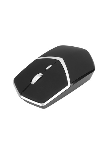 Kablosuz Fare Bluetooth 2.4ghz Usb Type C Şarj Edilebilir 800 1200 1600dpı 4 Düğmeli Ofis Faresi Dizüstü Bilgisayar İçin Siyah