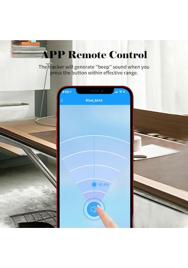 Vkemall Akıllı Takip Cihazı - Anahtar, Cüzdan Ve Evcil Hayvanlar İçin Bluetooth Konum Bulucu İos/android Uyumlu Beyaz