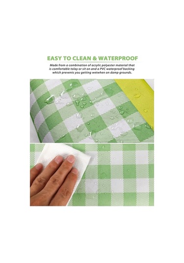 Ulzyvf Yürüyüş Su Seyahat Piknik Matı, Kum Katlanabilir Kamp İçin Geçirmez Diğer Battaniyesi, Tn Diğer