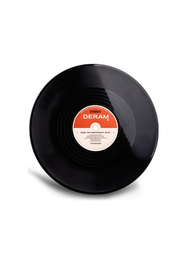 Reedark Retro Dekoratif Duvar Çıkartması - 12 İnç Vinil Plak Görünümlü Eğlenceli Aile Dekorasyonu Diğer