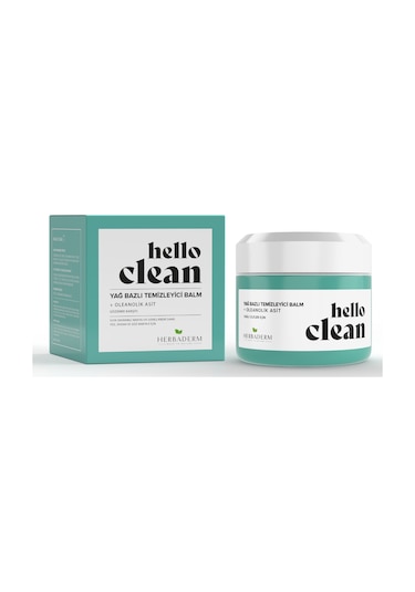 Herbaderm Hello Clean Gözenek Karşıtı Oleanolik Asit Yağ Bazlı Temizleyici Balm 100 ML