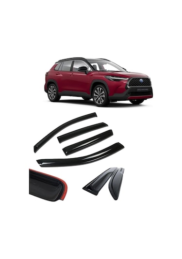 Cam Rüzgarlığı Toyota Corolla Cross 2022-2024 4lü
