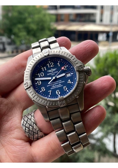 Breitling Avenger Seawolf 44mm Titanyum Kordon Erkek Kol Saati 2. El