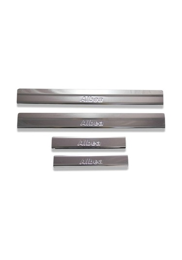 Kapı Eşiği Krom 4 Parça Albea Sd 2002-2012 Arası Modeller İçin