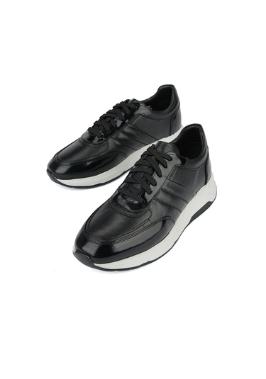 Ziya Erkek Hakiki Deri Günlük Sneaker 161983z789 Siyah 161983z789 000 40