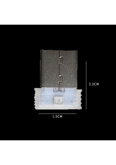 Pazly Usb Ortam Işığı Led Gece Lambası Siyah - Taşınabilir Aydınlatma Siyah