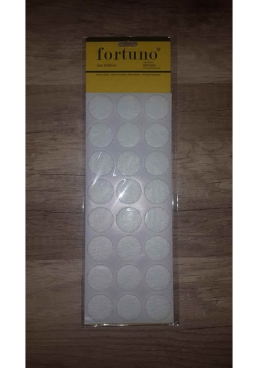 Mobilya Masa Sandalye İçin 1 Paket Daire / Kare Yapışkanlı Keçe Kahve-Beyaz