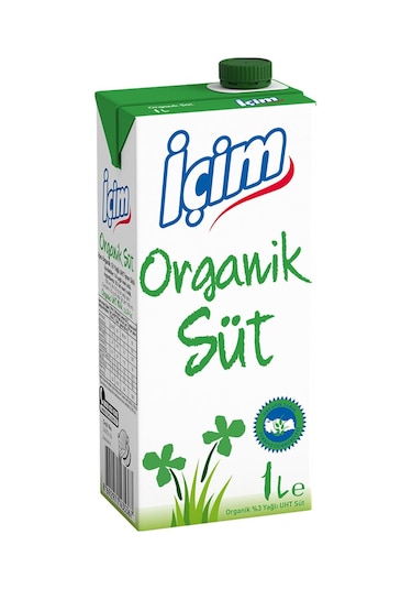 İçim Organik Süt 1 Lt X 6 Adet
