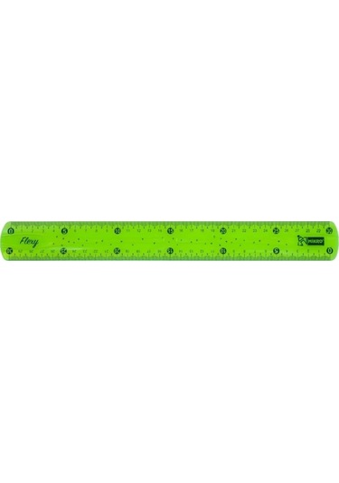 Flexıble Esnek Cetvel Kırılmaya Dayanaklı 30cm Fl-30 Yeşil