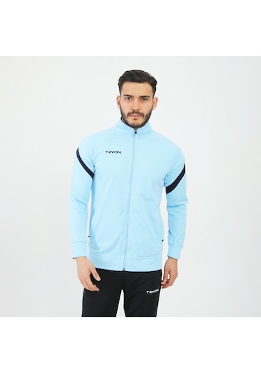 Tryon Sky Blue - Lacivert Erkek Futbol Kamp Sweat Kamp Eşofman Ev 001