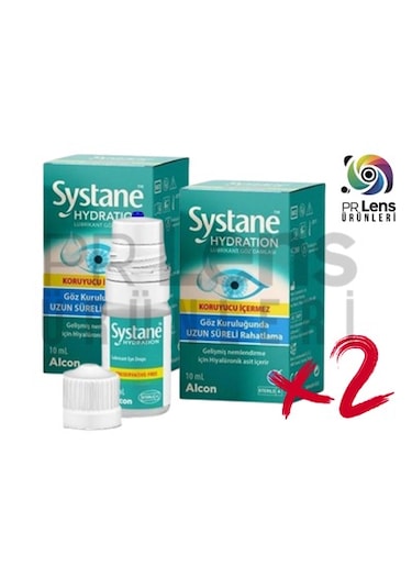 Alcon Systane Hydration Lubrikant Göz Damlası 10 Ml - 2 Adet