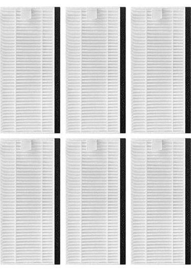 Geeroyoo Neabot Q11 Robot Süpürge İçin Yedek Hepa Filtresi - Yüksek Kaliteli, Kolay Kurulum, Verimli Temizlik Sağlar 6 Adet