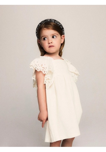 Name It Nmffrıjo Ss Kız Çocuk Elbise 13241101 Ekru