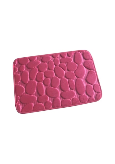 Memory Kaydırmaz Banyo Paspası Pembe Çokrenkli