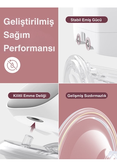 Momcozy S9 Pro Kablosuz Göğüs Pompası ( Tekli )