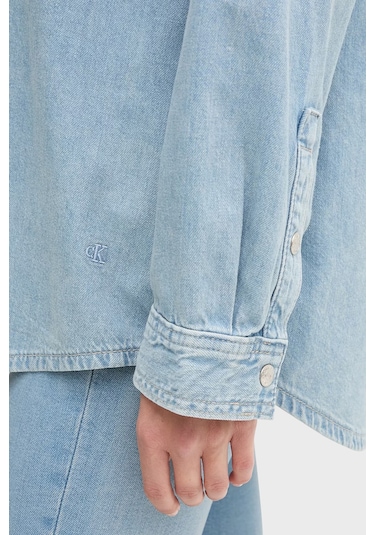 Calvin Klein Bayan Gömlek Lv047c709g X1o İndigo Indigo
